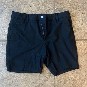 Black Casual Shorts